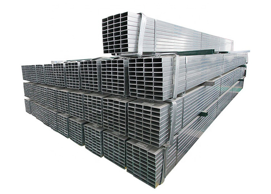 Building Industrial 5.8m-12m Galvanized Steel Square Tube ST35-ST52 Hot Rolled