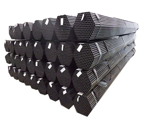 OEM Structure Black Steel Pipes Oval Square Rectangular ERW Welded