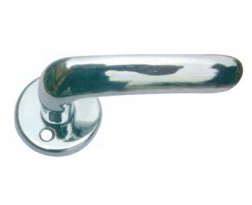 Chrome Silver Gold Finished Metal Door Handle Deburring Powder Coated