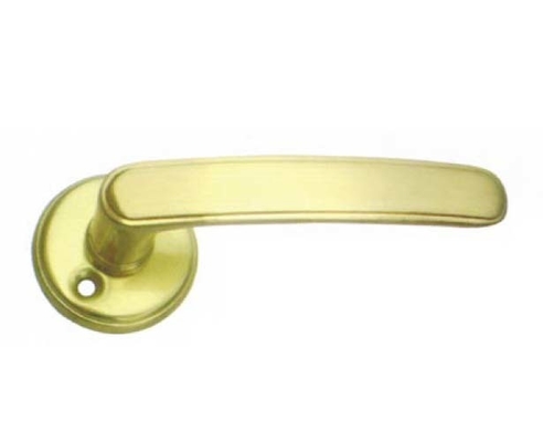 Chrome Silver Gold Finished Metal Door Handle Deburring Powder Coated