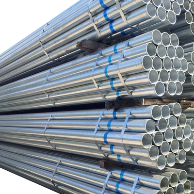 Greenhouse Pre Galvanized Steel Pipe ASTM 0.5m-23m Long 20MM-508MM OD
