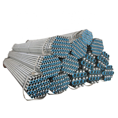 Round Q345 Gi Steel Pipes ERW Welded Steel Pipe Galvanized