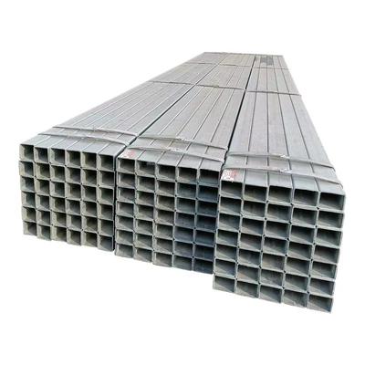 Q345 Pre Galvanized Steel Tube 20*20mm-500*500mm 1.2mm-20mm Thick