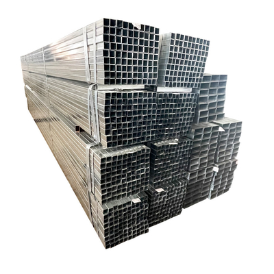 Hot Dipped Galvanized Steel Square Tube 20mm Galvanized Pipe