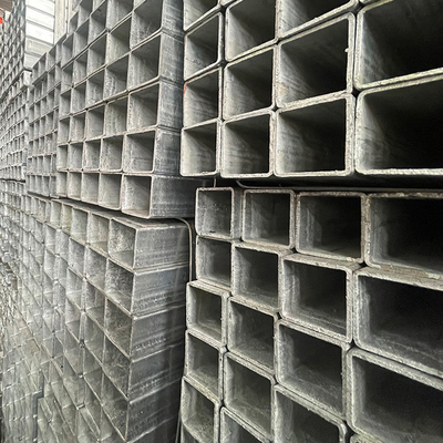 MS ERW Galvanized Steel Square Tube Q235 Galvanised Square Hollow Section 0.5mm-30mm