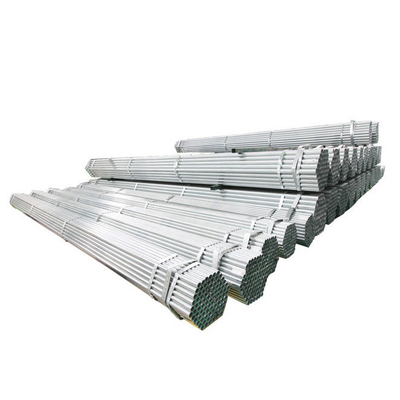 Hot Dip Galvanized Round Steel Pipe For Building Materials With Superior Protection