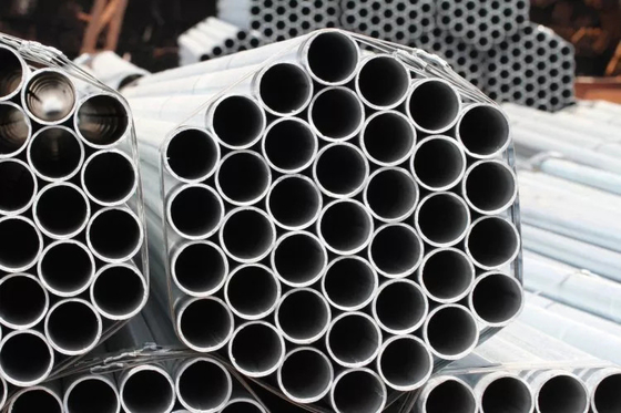 2.5mm Thickness Pre Galvanized Steel Tube Galvanized Iron Round Pipes High Corrosion Resistance