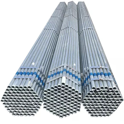 Shipbuilding 2.75mm-6mm Galvanized Steel Round Tube ASTM A369 Hollow Section