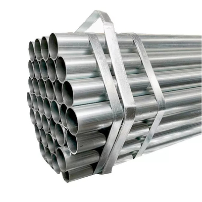 OEM ODM Galvanized Round Tube Q235 Q345 Mild Steel ERW Round Tube