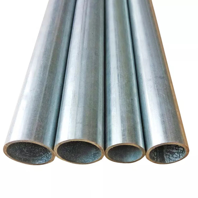 Plastic Film Agricultural Single-Span Greenhouses Accessories Galvanized Steel Pipes 6-12M Width