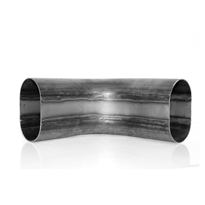 CNC Oval Bending Galvanized Steel Pipe 0.6mm Electric Resistant Welded