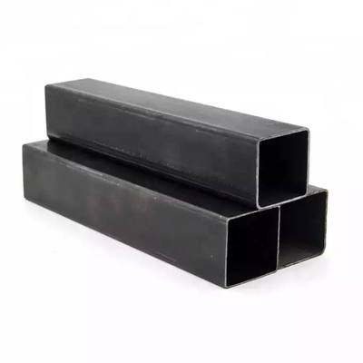 High Quality Black Square Pipe Iron Rectangular Tube Welded Galvanized Square Steel Pipes
