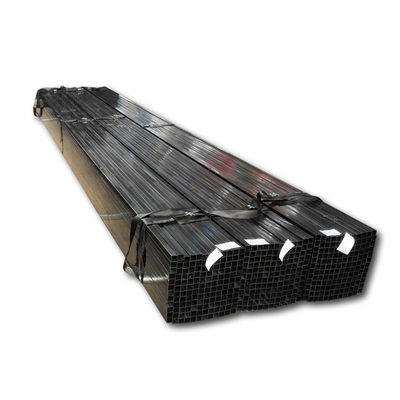 ERW Rectangular Black Steel Pipes Q235 SS400