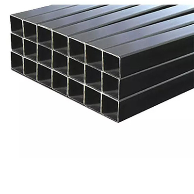 Black Square Pipe  ERW Welded Black Steel Pipe Hot Dipped Galvanized Carbon Steel Pipe Welded Pipe