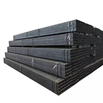 ERW Rectangular Black Steel Pipes Q235 SS400