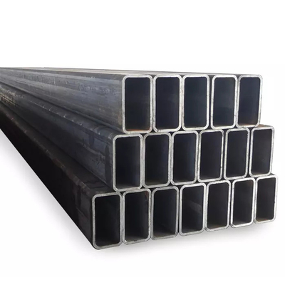 OEM MS Black Steel Pipe EN10219 DIN17100 For Architecture Building