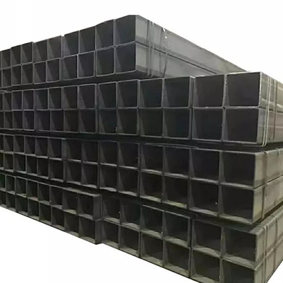 DIN JIS Black Steel Pipes ERW Square Steel Pipe ASTM A36 Carbon Steel