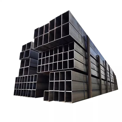 DIN JIS Black Steel Pipes ERW Square Steel Pipe ASTM A36 Carbon Steel