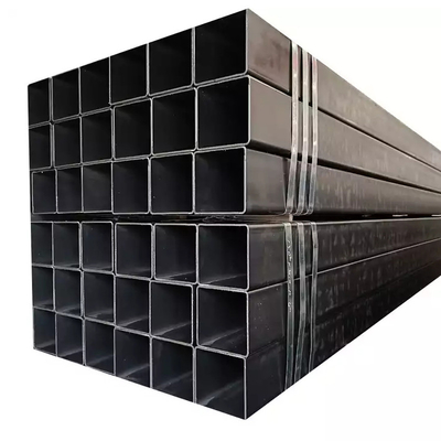 MS ERW Black Square Steel Pipe 1.8mm-20mm 12m 6m 6.4m Long