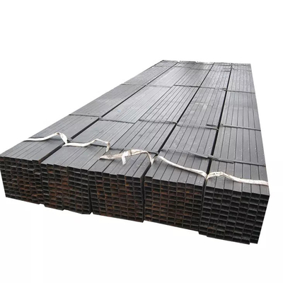 MS ERW Black Square Steel Pipe 1.8mm-20mm 12m 6m 6.4m Long