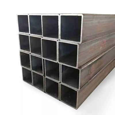 MS ERW Black Square Steel Pipe 1.8mm-20mm 12m 6m 6.4m Long