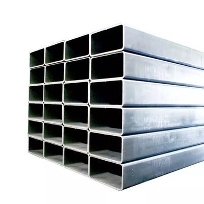DIN API Black Steel Pipes 12m ERW Square Welding Steel Pipe Customized