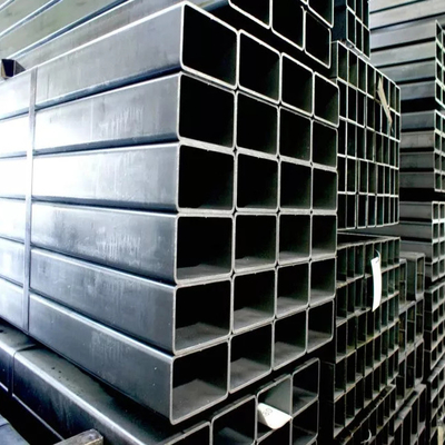 High Frequency MS ERW Square Welding Steel Pipe ASTM A53 Non Oiled