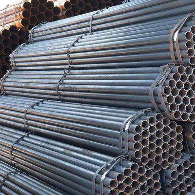 ERW Black Rectangular Steel Tube Q345 10*20mm-120*80mm Plain End