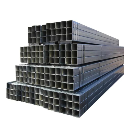 Gi Weld Black Steel Pipe 5.8m-12m Plained Beveled 10*10-600*600mm OD