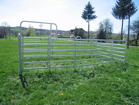 Heavy Duty Galvanized Livestock Fencing A53 A369 Anti Rust 360 Degree Full Welding