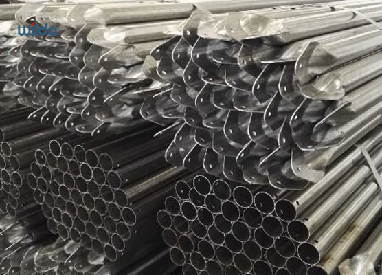 Galvanized Steel Frame Tunnel PE Film Greenhouse Single Span For Agriculture