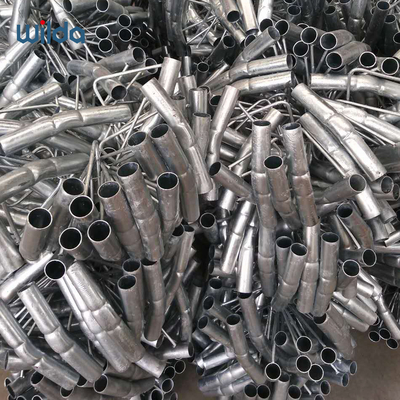 Galvanized Steel Frame Tunnel PE Film Greenhouse Single Span For Agriculture