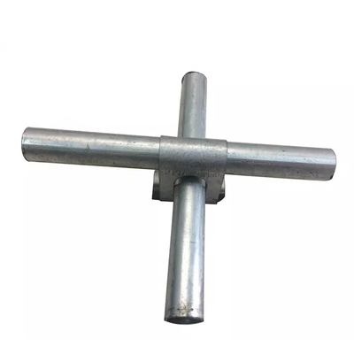 PO Film Greenhouse Metal Frame Parts 8m 9m Span Width Zinc Coated