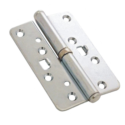 Zinc Powder Coated Gate Hinges Black Alloy Steel Lightweight Nice Looking