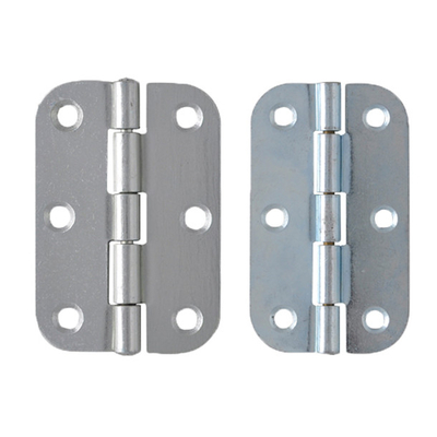 Powder Coating Mild Steel Door Hinges 63.5MM Long 37MM Width Rust Proof