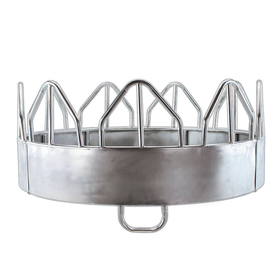 16ga Hot Galvanized Cow Round Bale Feeder 3mm Thickness 1-1/2"