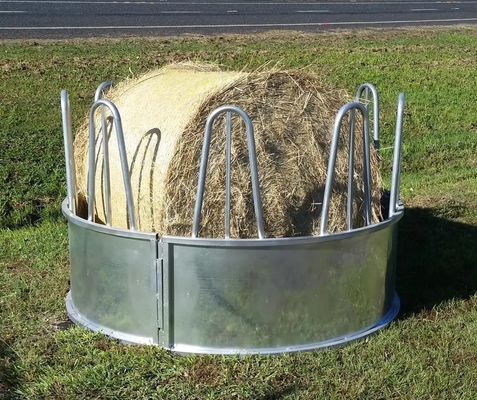 Galvanized Cow Headlock Custom Cattle Dairy Headlocks Farming Equipment Cattle Feeder
