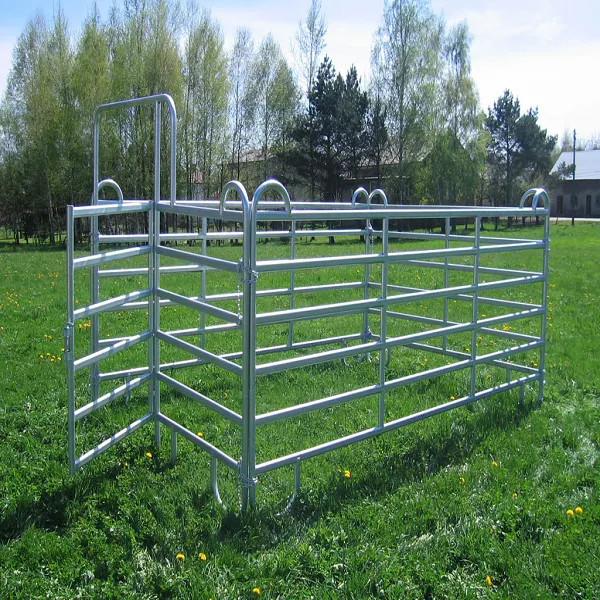 Iso Sheep Goat Sheep Farm Corral Panels CE ISO PE Coated Stainless Steel ...