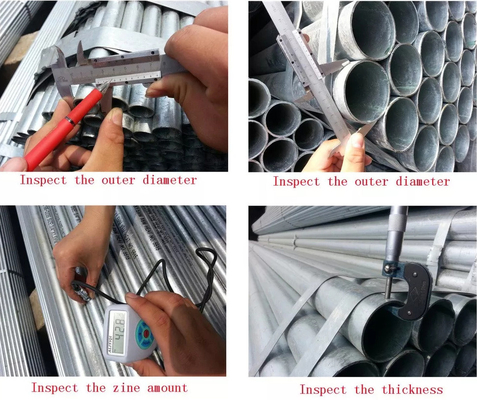 Pre Galvanized Steel Tube With Fast Delivery And Customized Length And Diameter