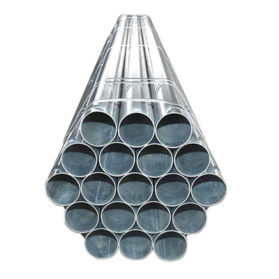 Round Q345 Gi Steel Pipes ERW Welded Steel Pipe Galvanized