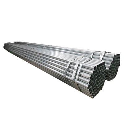 Round Q345 Gi Steel Pipes ERW Welded Steel Pipe Galvanized