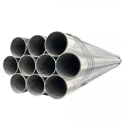 OEM ODM Galvanized Round Tube Q235 Q345 Mild Steel ERW Round Tube