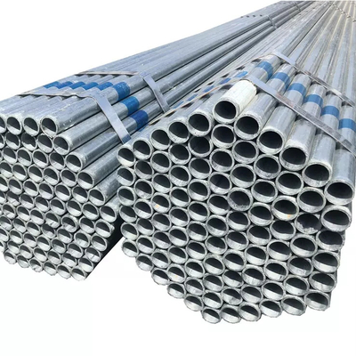 ERW Galvanized Round Tube ST35 ST37 ST42 For Animal Husbandry