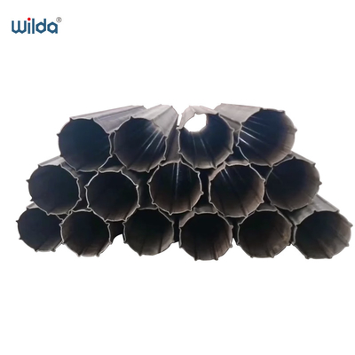 DIN JIS Gi Shape Steel Pipe 1m-12m Thick Wall ERW Q235 Q345