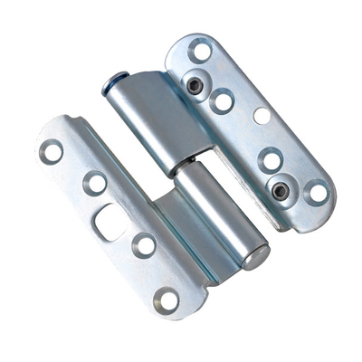 Zinc Powder Coated Gate Hinges Black Alloy Steel Lightweight Nice Looking